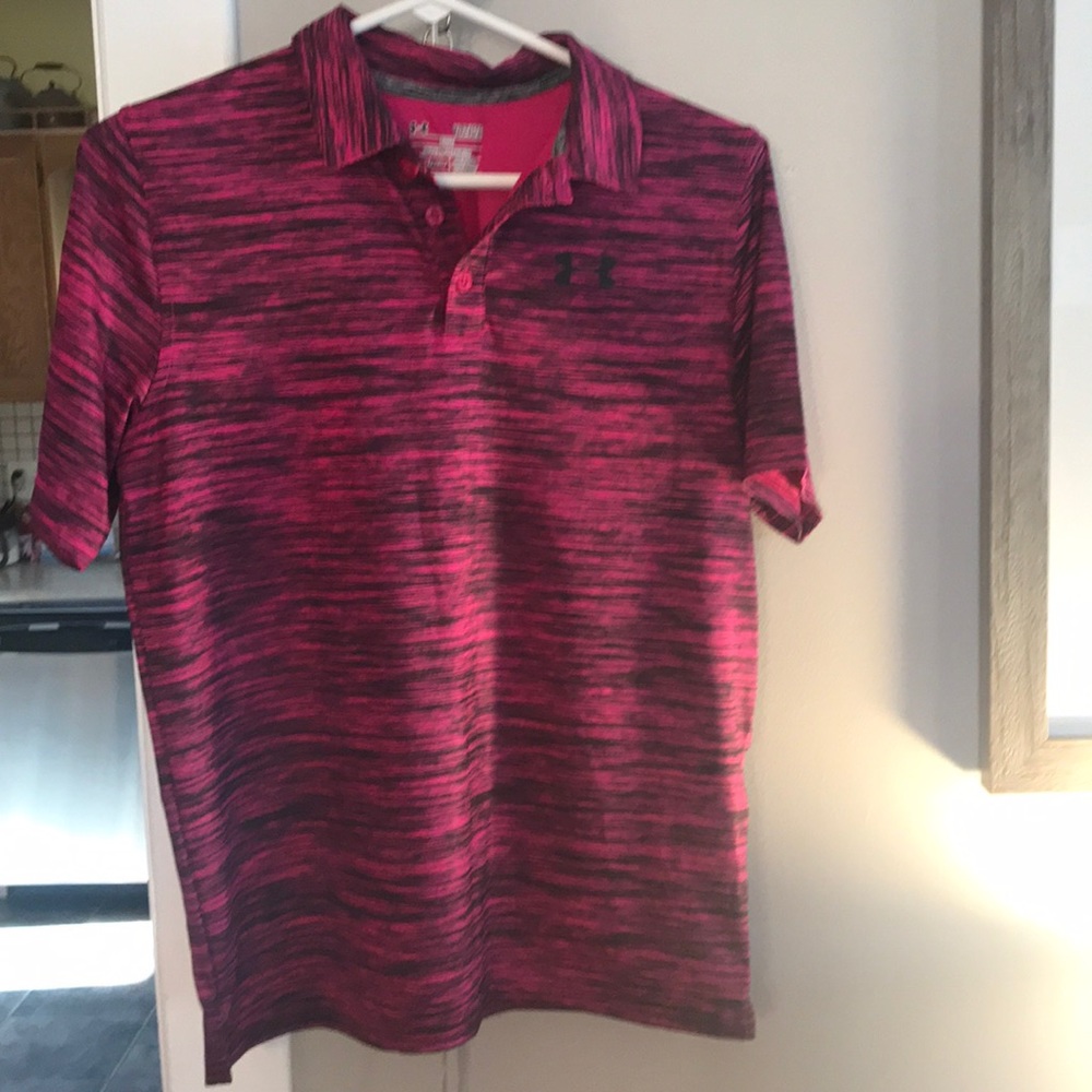 Boys Under Armour collared shirt